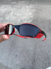 Óculos de sol Juliet Carbon Lentes Black kit vermelho + Sideblinder vermelho