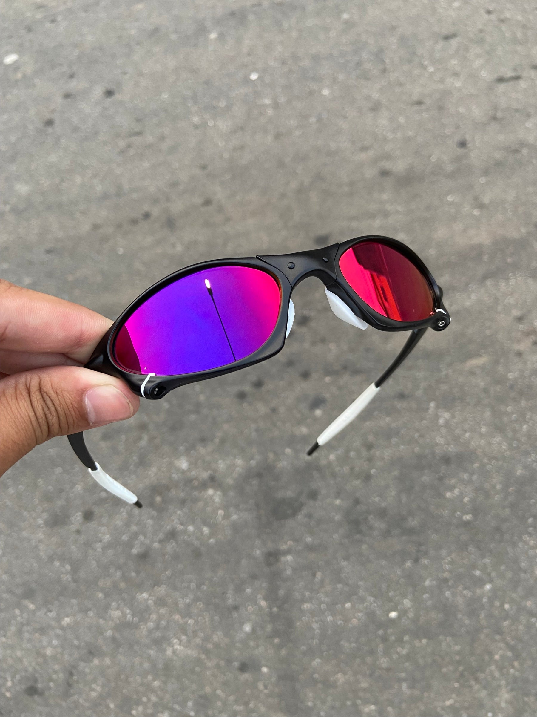 Óculos de sol Penny Carbon Lentes Tanzanite Kit Branco