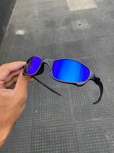 Óculos de Sol Juliet Carbon Lentes Neon Blue (azul escuro)