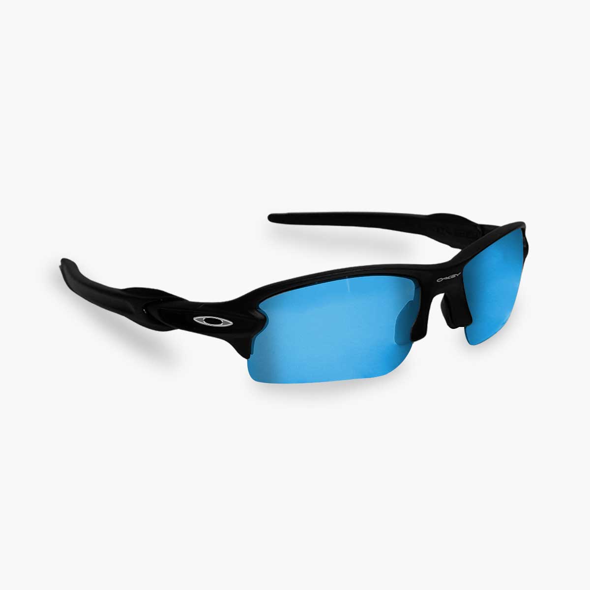 Óculos de Sol Flak 2.0 Preto Lente Azul Ice Thug